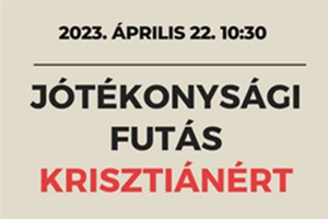 Jótékonysági futás Krisztiánért