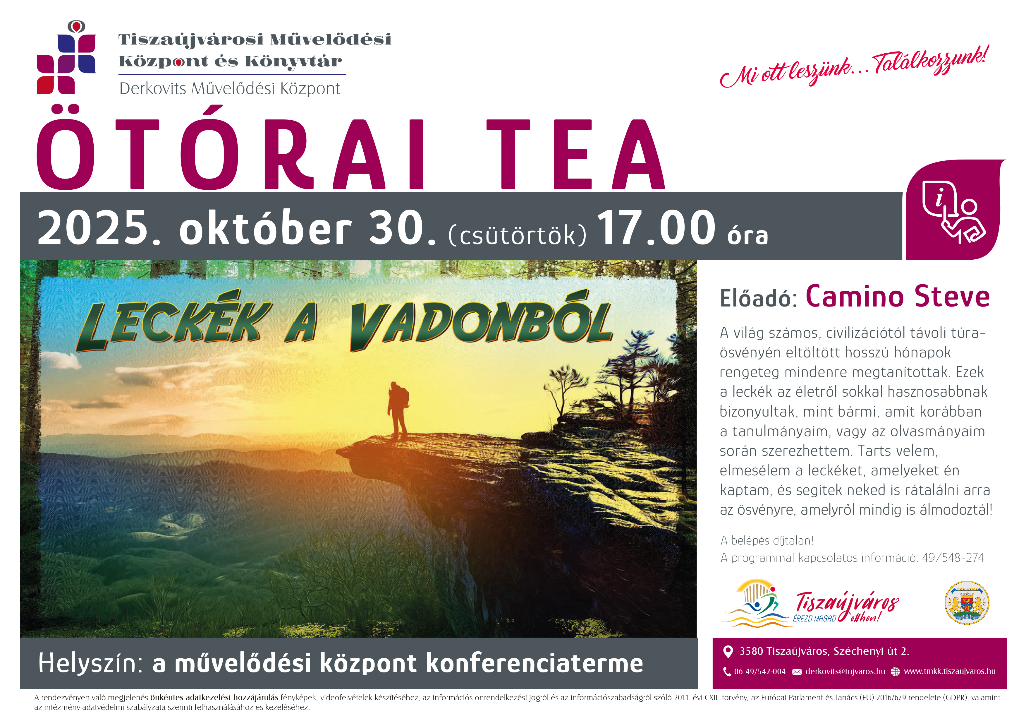 okt Ötorai tea vegleges plakat